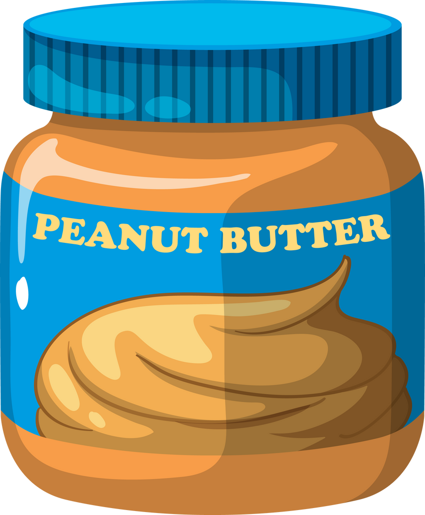 Peanut Butter Bottle Vector